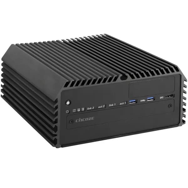 Cincoze Мини-ПК DS-1101 (Без процессора, RAM Отсутствует, Intel HD Graphics, Без ОС), темно-серый