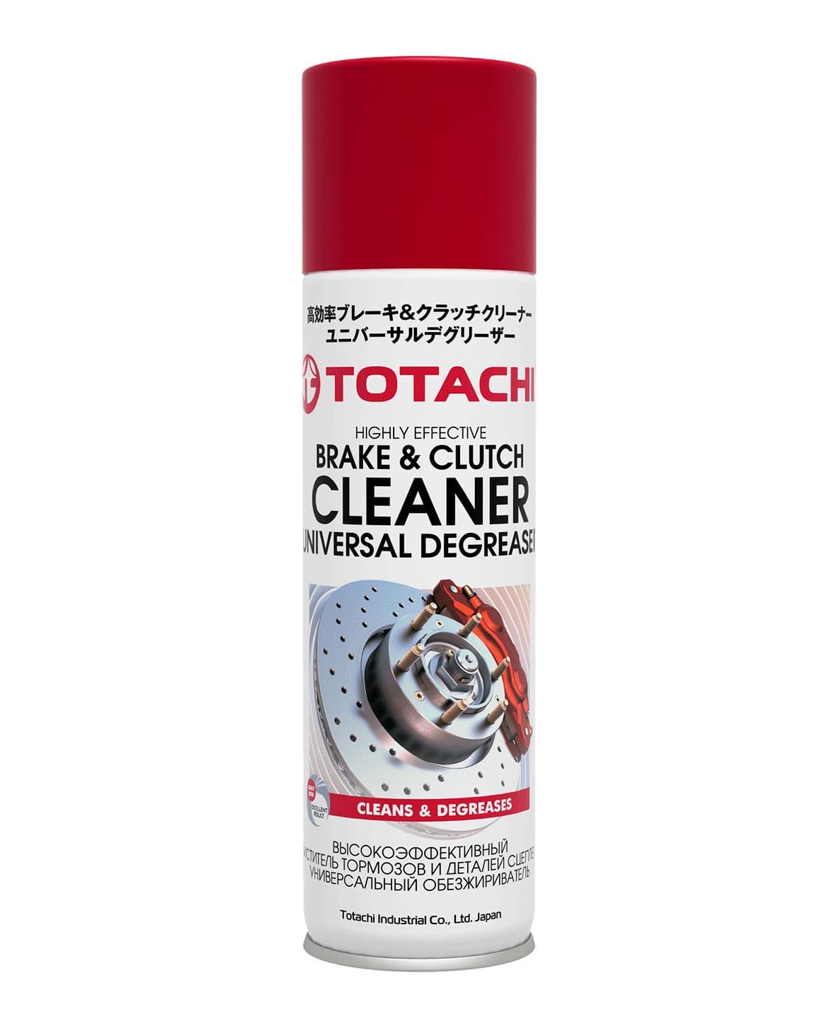 Очиститель тормозов и деталей сцепления TOTACHI BRAKE & CLUTCH CLEANER 650мл