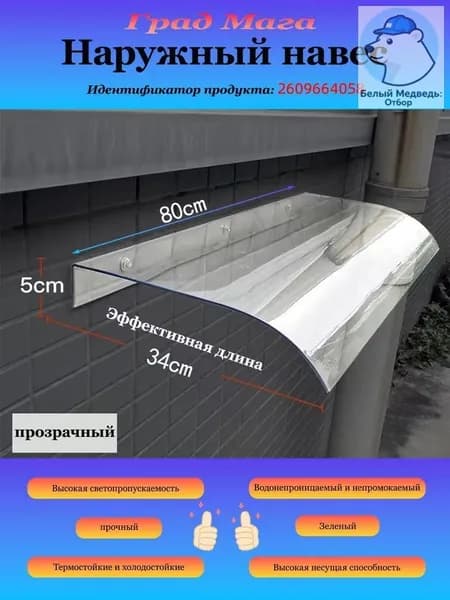 Дождевой щит дома