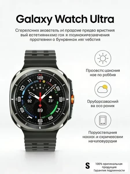 Смарт-Часы Galaxy Watch Ultra LTE 47mm 1.5" Ростест (ЕАС)