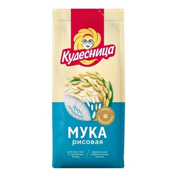 Мука Кудесница рисовая 500 г