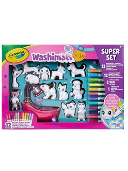 Crayola Washimals set набор для рисования