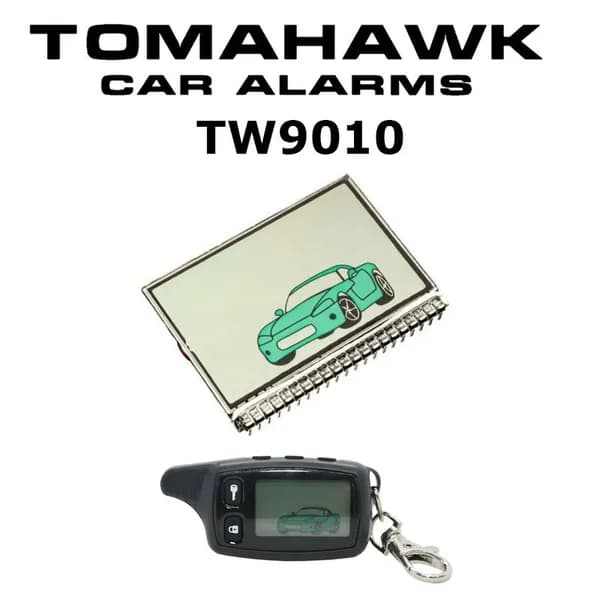 Tomahawk TW. Дисплей для брелока сигнализации Tomahawk TW 9010 на ножках
