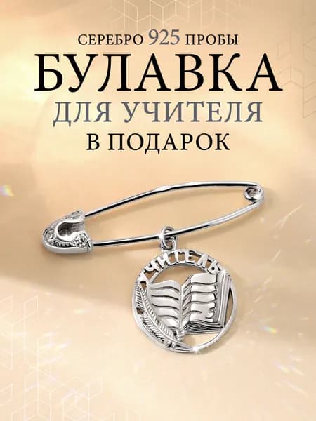 Булавка Брошь Учителю
