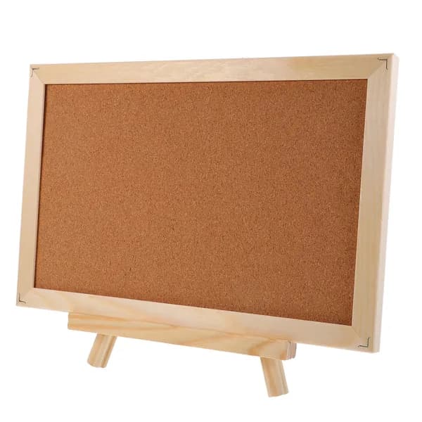 Пробковая Доска С Оправой, Прямоугольная, 30.00X20.00X1.20См, Для Декорирования Стен, 1 Комплект