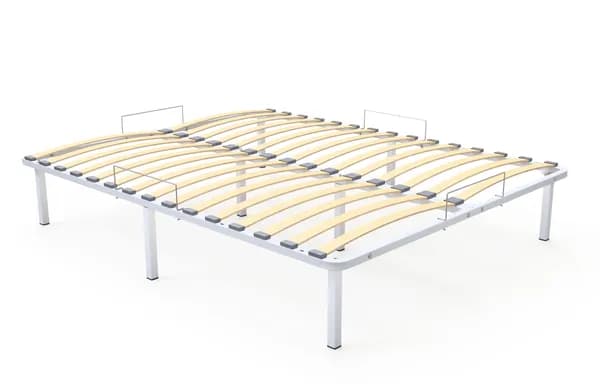 no-standard 180x200 Усиленное ортопедическое основание для кровати разборное, профиль 30х30х1,5мм, ламели 53мм 30 шт. + 4 матрасодержателя