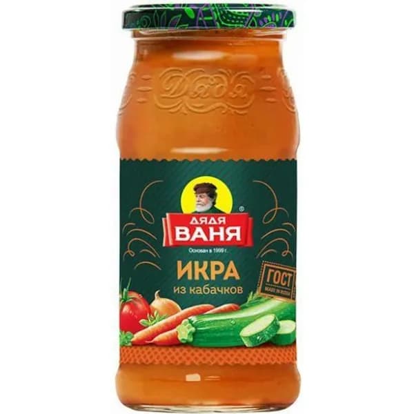 Икра Дядя Ваня из кабачков 460 г