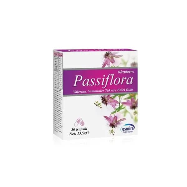 Miraderm Passiflora Обогащающая пища 30 капсул