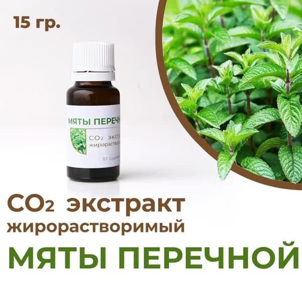 СО2 экстракт мяты перечной, 15 гр.