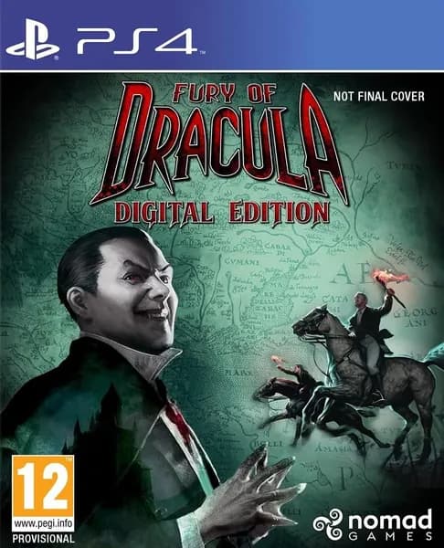 Игра Fury of Dracula Digital Edition PS4 Диск на PS 4