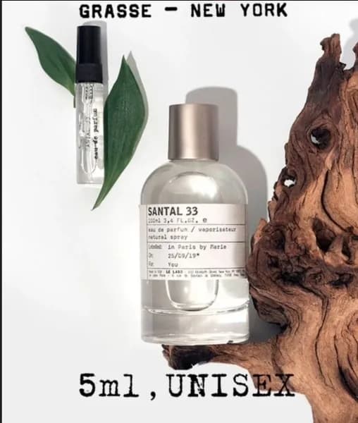 Парфюмерная вода Santal 33 унисекс, 5 ml