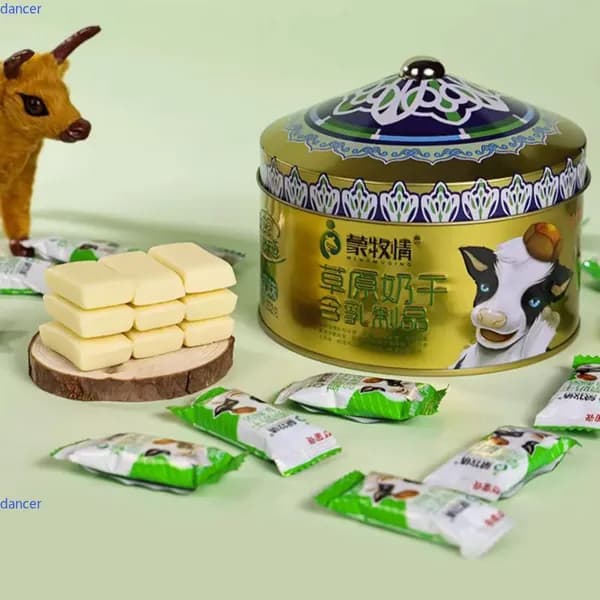 Сухой молочный сыр из Внутренней Монголии, творог, молочные продукты