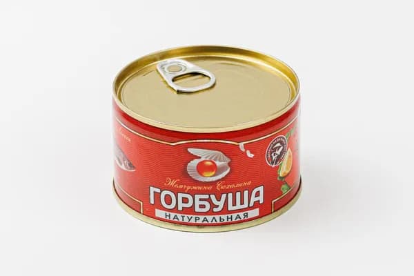 Горбуша натуральная, 240 г