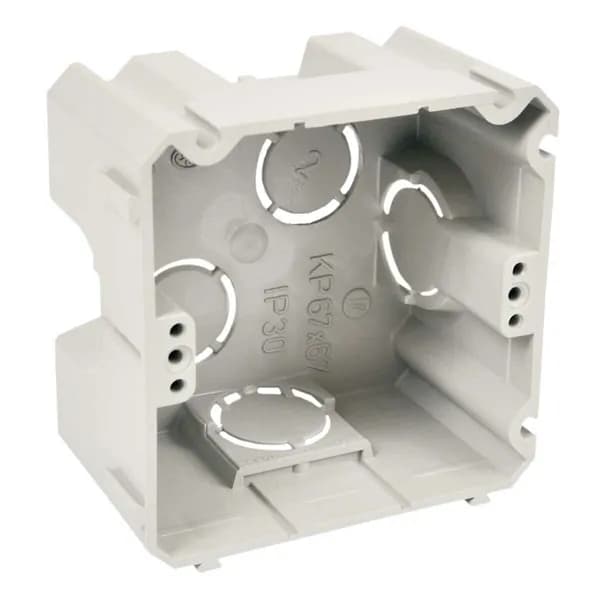 Коробка установочная СУ KP 67X67 71*71*42 соед до 5шт IP20 KP 67X67_KA KOPOS
