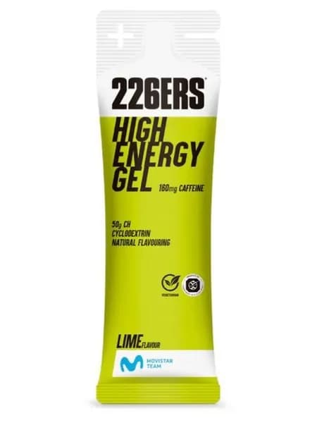 226ERS Высокоэнергетический гель High Energy Лайм-Кофеин 160 мг 76 гр