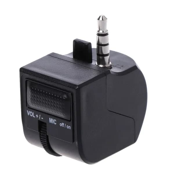 Наушники с микрофоном Микронаушник магнитный, Bluetooth, USB Type-C, розовый