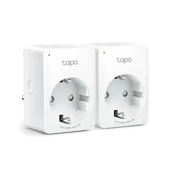Умная розетка TP-Link Mini Smart TAPO P100 (Tapo P100(2-pack)), белая