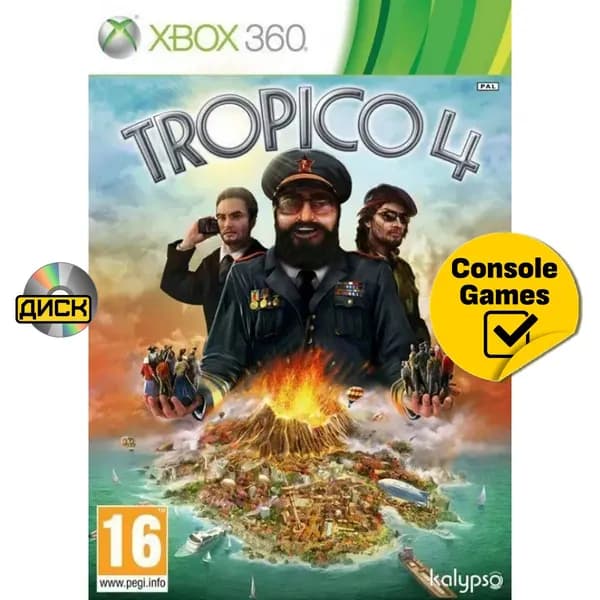 Игра Xbox 360 Tropico 4 (XBox 360