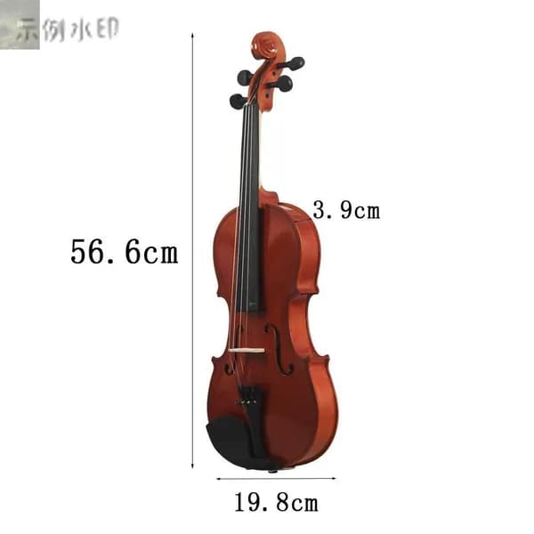 Скрипка AV 105 для начинающих из липы с аксессуарами из черного дерева 3/4