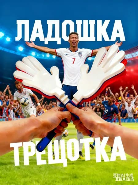 Ладошка трещотка болельщика,2 шт.