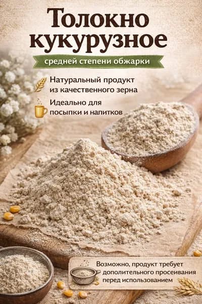 Толокно кукурузное 500 г Дагестан