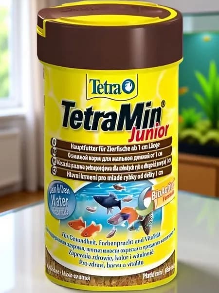 TetraMin Junior корм в хлопьях для молоди рыб 100 мл