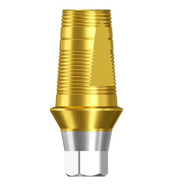 Титановое основание под систему GEO совместимый с имплантами Osstem Mini (TiN). Титановое основание TO GM OS - M.