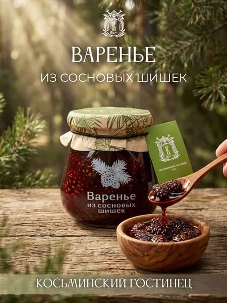 Варенье из молодых сосновых шишек 290 гр
