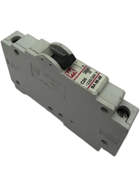 ВА60-26 C25А, 1Р, 220/380V 50Hz, 3000кА, "Тираспольский завод". Автоматический выключатель.