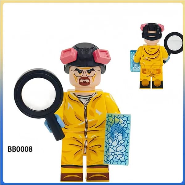 Игрушка-конструктор Во все тяжкие: фигурка Уолтера из сериала