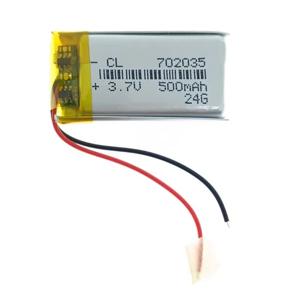 Универсальный аккумулятор 702035P, 500 mAh, 3.7 V