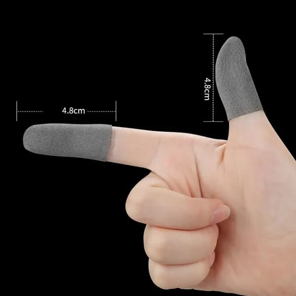 Мобильный Игровой Контроллер Finger Sleeve Set С Защитой От Пота, Подставка Для Пальцев С Сенсорным Экраном Игровые аксессуары