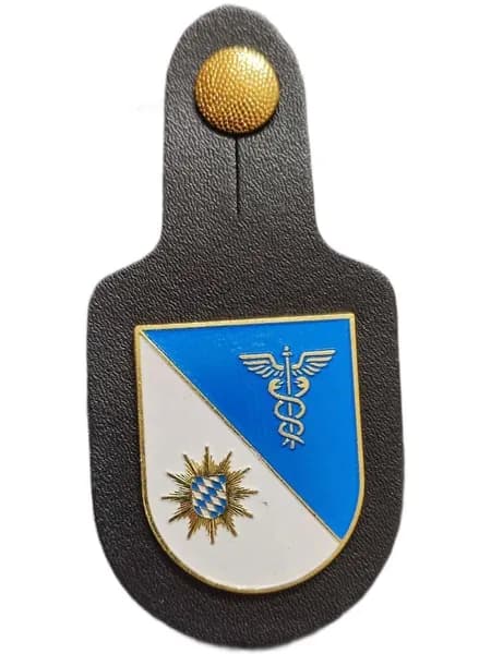 Должностной нагрудный знак полиции.ФРГ. Республика Бавария
