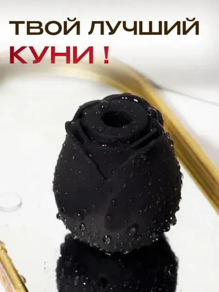 Вибратор вакуумно-волновой клиторальный стимулятор роза