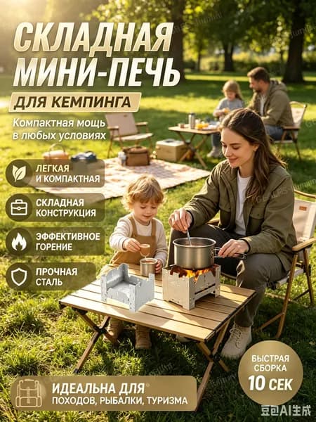 Кейс-горелка "СЛЕДОПЫТ" для сухого горючего