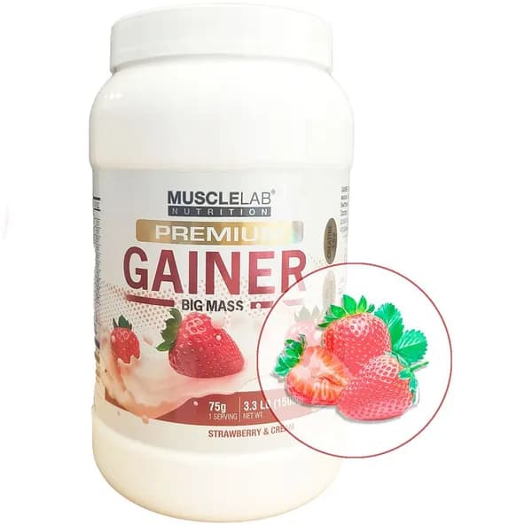 Белково-углеводная смесь Гейнер Premium Gainer Big Mass (1500 gr) от MuscleLab Nutrition
