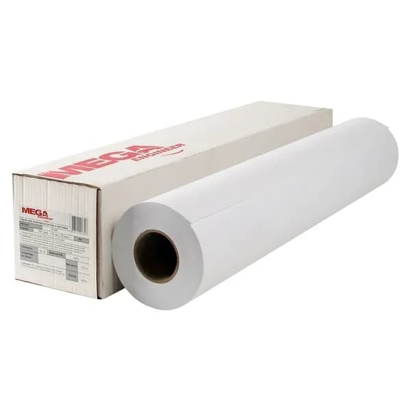 Бумага широкоформатная ProMEGA InkJet, 70 г, 841 ммх175 м, внутренний диаметр втулки 76 мм