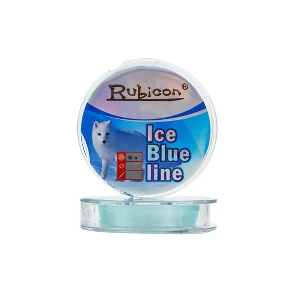 Леска зимняя RUBICON Ice Blue Line (light blue) 30 м 0,14 мм