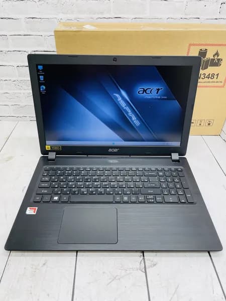 Acer A315-21., AMD A6 9220, AMD Radeon R4 Ноутбук 15.6", RAM 6 ГБ, SSD 120 ГБ, Windows Pro, Русская раскладка