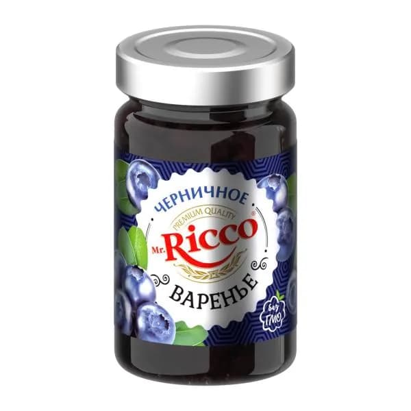 Варенье Mr. Ricco черничное 400г