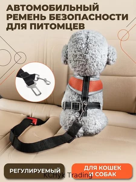 Ремень безопасности для собак в машину