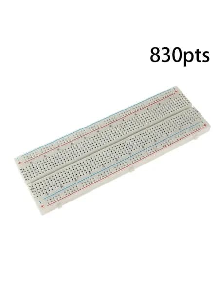 Макетная плата MB-102 400/830 точек, беспаечная, с проводами, набор для Arduino