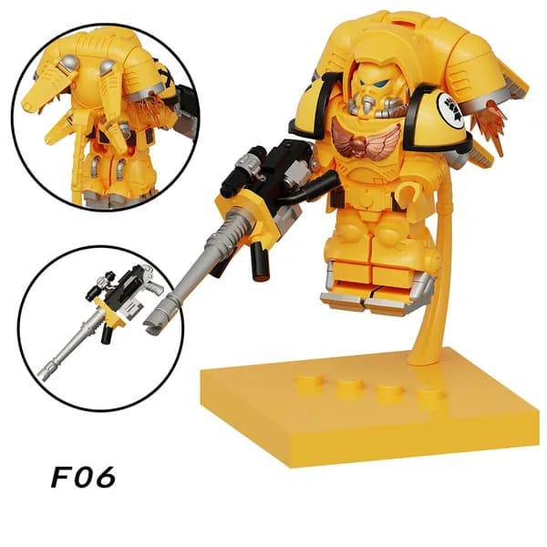 Вархаммер, минифигурки, строительные блоки, совместимые с Lego.