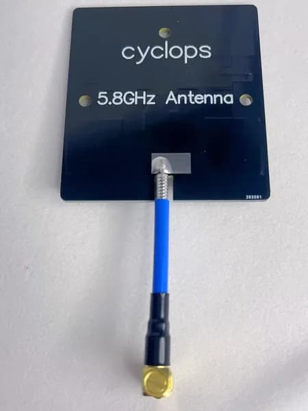 5,8G плоской антенны FPV (SMA-curved) 118 мм