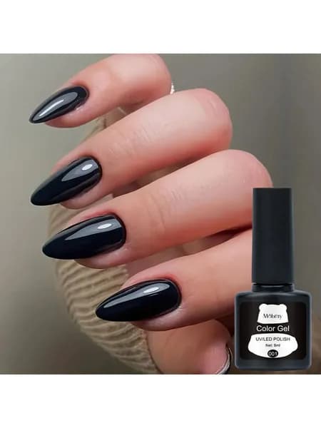Черный и белый клей для ногтей