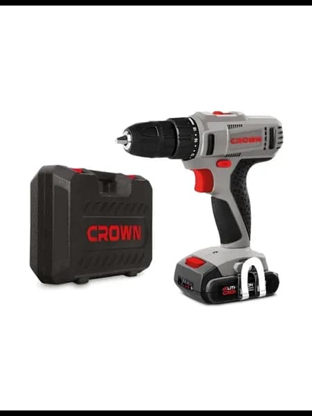 Дрель-шуруповерт аккумуляторная CROWN CT21055L BMC