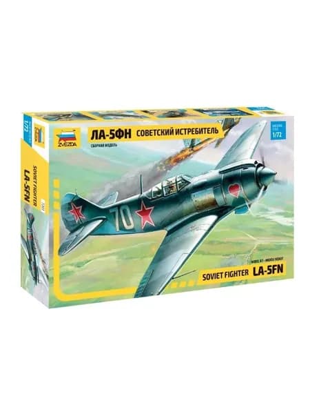 7203 Сборная модель самолет Ла-5ФН 1/72