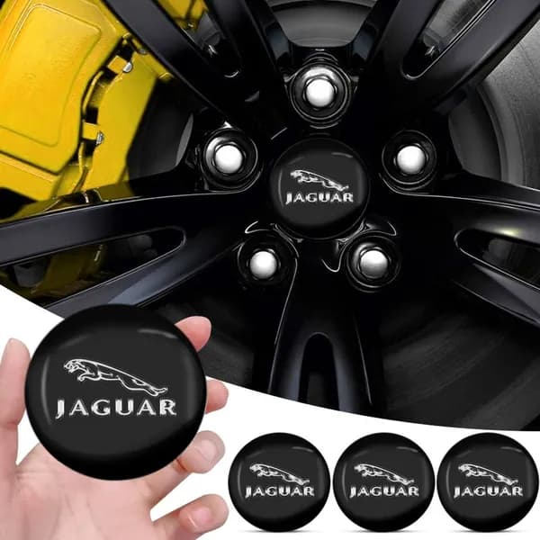 4 шт ягуар (Jaguar) автомобильных колпачков для ступиц диаметром 56 мм