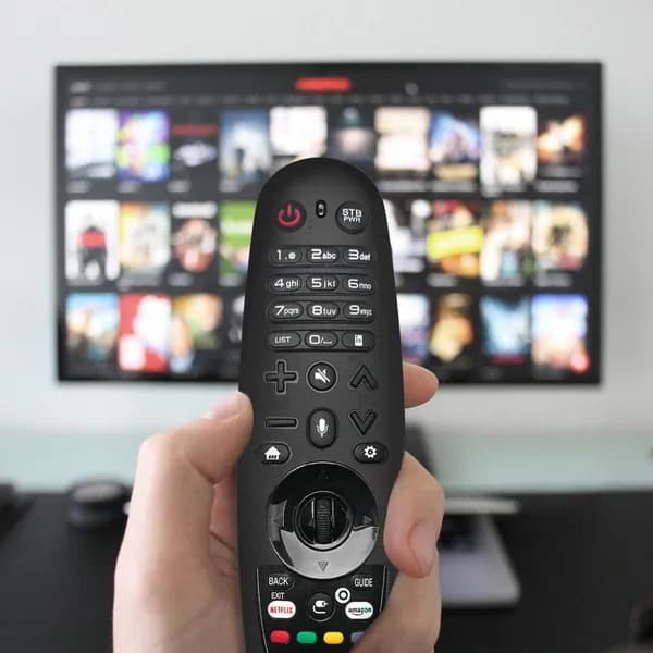 Силиконовый чехол для пульта ДУ LG AN-MR600 и AN-MR650, чёрный