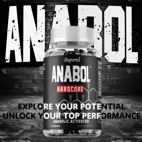 Buporai Anabol Hardcore капсулы для стимулирования синтеза белка и набора мышечной массы, набор мышечной массы, ускорение метаболизма
